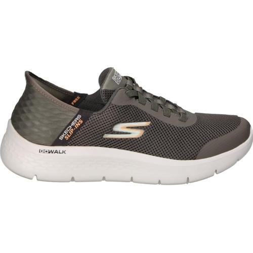 ZAPATILLAS SKECHERS SLIP-INS HOMBRE GO WALK FLEX-NO MANOS 216324/BRN MARRÓN 1