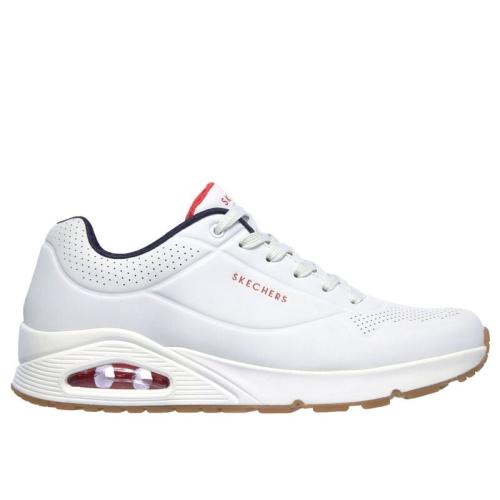 SKECHERS UNO STAND ON AIR HOMBRE 52458/WHT BLANCA 1