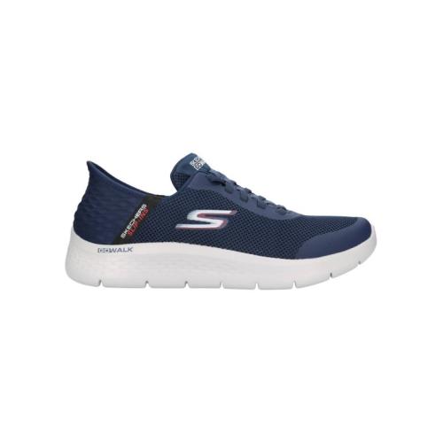 ZAPATILLAS SKECHERS SLIP-INS HOMBRE GO WALK FLEX-NO MANOS 216324/NVY AZUL MARINO 1