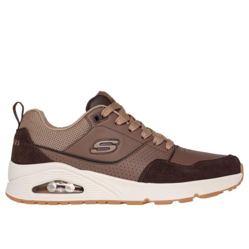 ZAPATILLA SKECHERS HOMBRE UNO MARRON 183020BRN 1