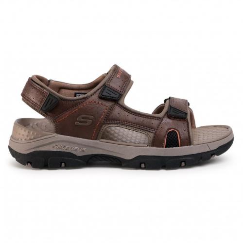 SKECHERS SANDALIA RELAXEDFIT HOMBRE 204106/BRN MARRON 1