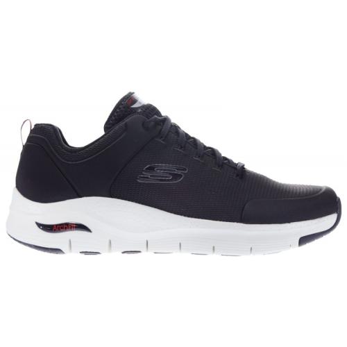 SKECHERS HOMBRE ARCH FIT TITAN 232200/BKW NEGRA 1